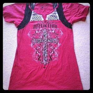 Women's Affliction shirt sz Medium